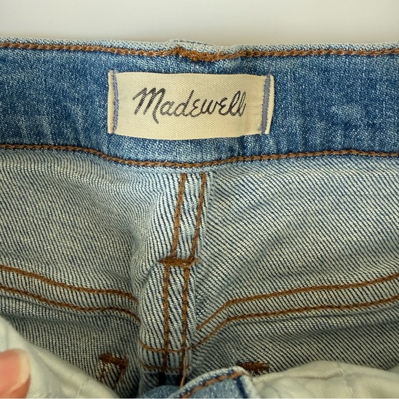 Madewell High-Rise Stovepipe Jeans MagicPockets Medium Light Denim 25 - Picture 6 of 11